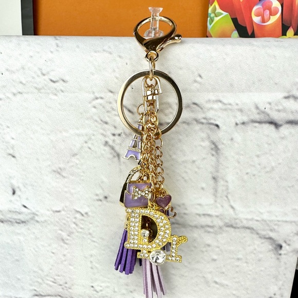 Bag Charm Key Chain hand-crafted - Picture 2 of 3